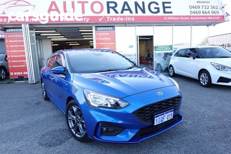 Blue 2020 Ford Focus Hatch