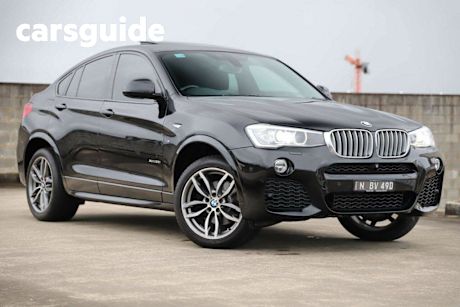 Black 2016 BMW X4 Coupe Xdrive 35I