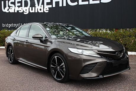 Brown 2020 Toyota Camry Sedan SX