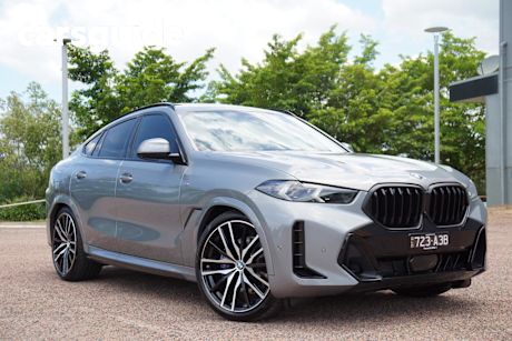 Grey 2024 BMW X6 Coupe Xdrive40I M Sport Mhev
