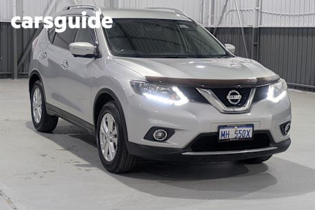 Silver 2014 Nissan X-Trail Wagon ST-L (FWD) T32