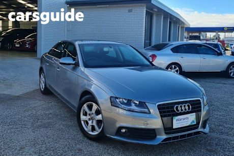 Grey 2010 Audi A4 Sedan 1.8 Tfsi