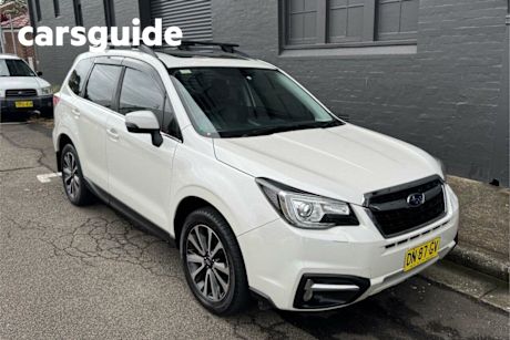 White 2016 Subaru Forester Wagon 2.0D-S