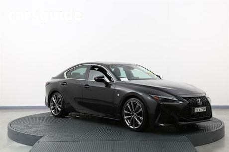 Black 2020 Lexus IS300 Sedan F Sport