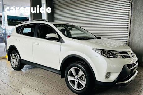 White 2014 Toyota RAV4 Wagon GXL (2WD)