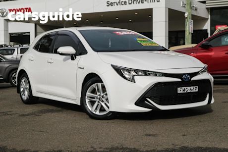 White 2022 Toyota Corolla Hatch