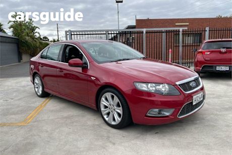 Red 2010 Ford Falcon Sedan G6