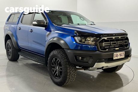 Blue 2018 Ford Ranger Double Cab Pick Up Raptor 2.0 (4X4)