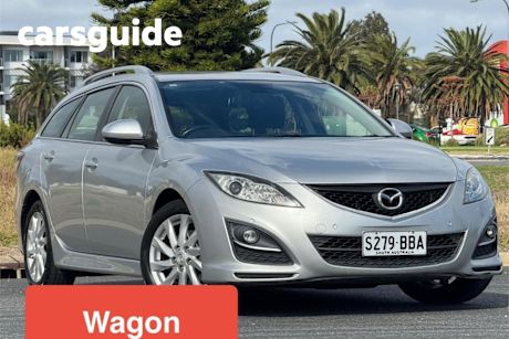 Silver 2011 Mazda 6 Wagon Classic