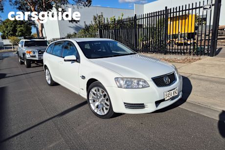 White 2011 Holden Commodore Sportswagon Omega