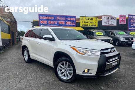 White 2016 Toyota Kluger Wagon GX (4X4)