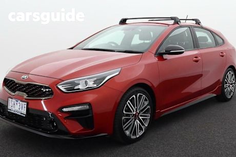 Orange 2020 Kia Cerato Hatchback GT Safety Pack