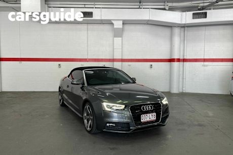 Grey 2014 Audi A5 Cabriolet 2.0 Tfsi Quattro
