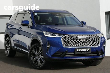 Blue 2022 GWM Haval H6 Wagon Ultra AWD