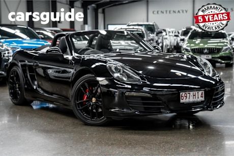 Black 2014 Porsche Boxster Roadster