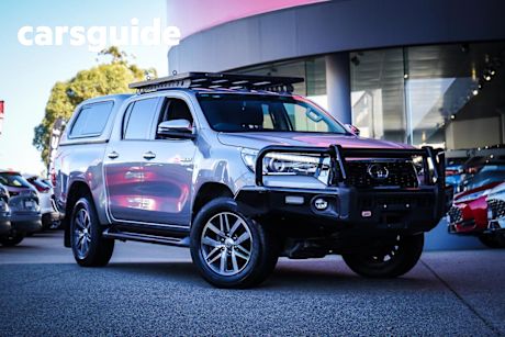 Grey 2020 Toyota Hilux Double Cab Pick Up SR5 (4X4)