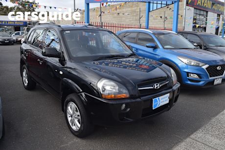 Black 2009 Hyundai Tucson Wagon City SX
