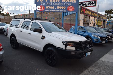 Black 2021 Ford Ranger Double Cab Chassis XL 2.2 HI-Rider (4X2)