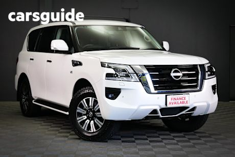 White 2021 Nissan Patrol Wagon TI (4X4)