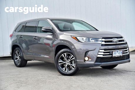 Grey 2017 Toyota Kluger Wagon GX 2WD