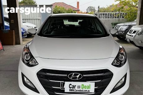 White 2016 Hyundai I30 Hatchback Active X