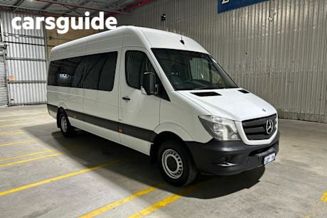 White 2015 Mercedes-Benz Sprinter Van 416CDI LWB Hi Roof