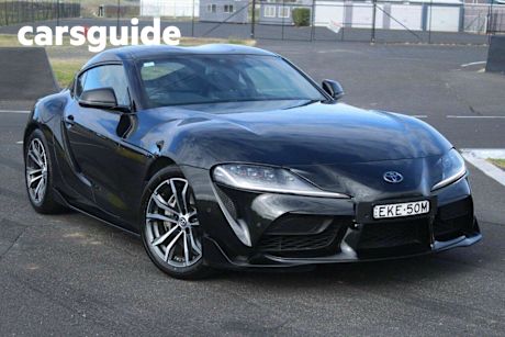 Black 2019 Toyota Supra Coupe GT