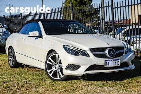 White 2014 Mercedes-Benz E250 Cabriolet