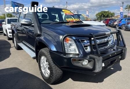 Blue 2011 Isuzu D-MAX Crew Cab Utility LS-U (4X4)