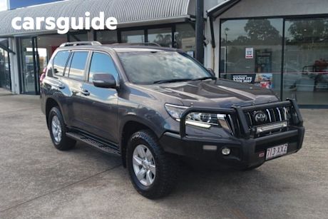 Grey 2018 Toyota Landcruiser Prado Wagon GXL (4X4)