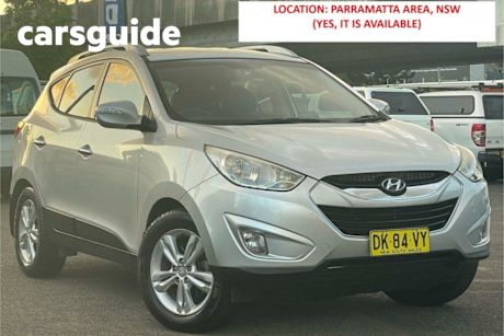 Silver 2011 Hyundai IX35 Wagon Elite AWD