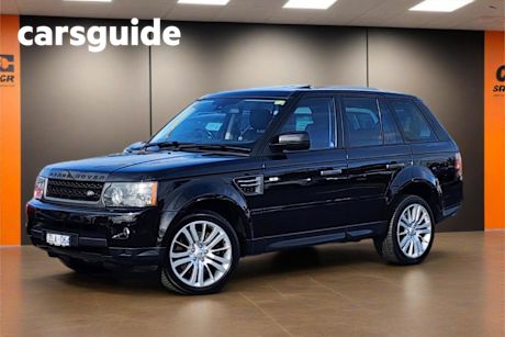 Black 2009 Land Rover Range Rover Sport Wagon 3.0 TDV6
