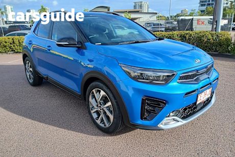 Blue 2021 Kia Stonic Wagon GT Line (two-Tone)