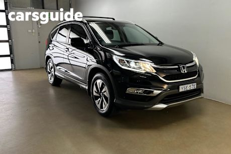 Black 2015 Honda CR-V Wagon VTI-L (4X2)