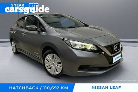 Grey 2018 Nissan Leaf Hatch