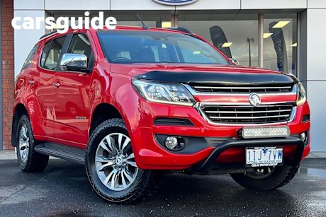 Red 2016 Holden Trailblazer Wagon LTZ (4X4)