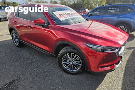 Red 2017 Mazda CX-5 Wagon Touring (4X4)