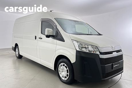 White 2021 Toyota Hiace Van Slwb GL (colours)