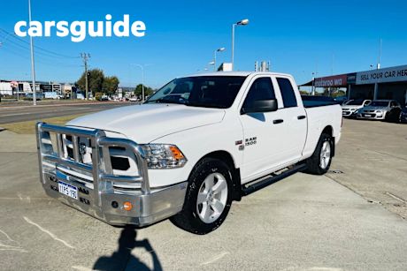 White 2021 Ram 1500 Crew Cab Utility Express