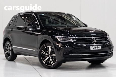 Black 2021 Volkswagen Tiguan Wagon 132TSI Life