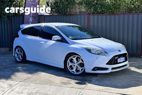 White 2013 Ford Focus Hatch ST LW MK2