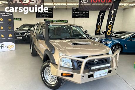 Gold 2007 Holden Rodeo Crew Cab Pickup LT (4X4)