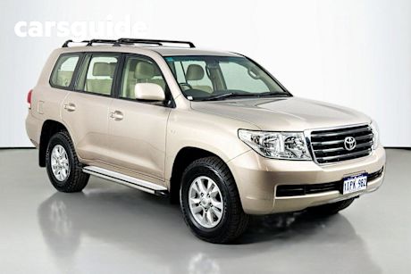 Beige 2009 Toyota Landcruiser Wagon GXL (4X4)