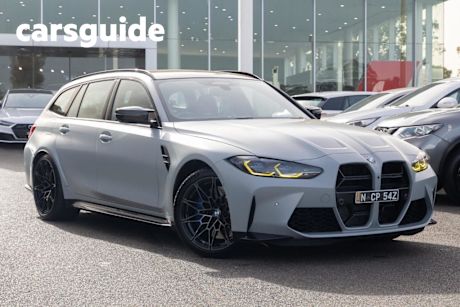 Grey 2025 BMW M3 Wagon Competition Touring M Xdrive