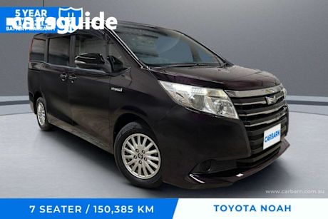 Red 2014 Toyota Noah Commercial
