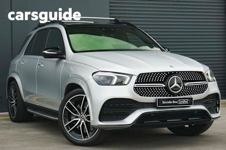 Silver 2019 Mercedes-Benz GLE450 Wagon 4Matic