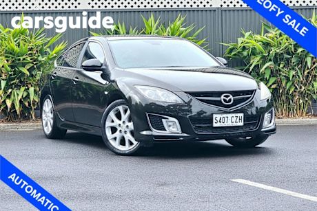 Black 2009 Mazda 6 Hatchback Luxury Sports