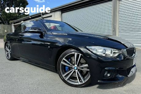 Black 2015 BMW 428I Convertible Sport Line
