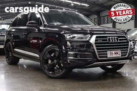 Black 2017 Audi Q7 Wagon 3.0 TDI Quattro (160KW)