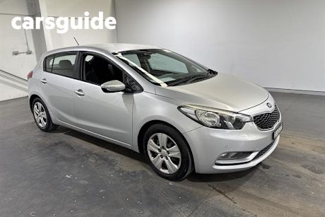 Grey 2015 Kia Cerato Hatchback S